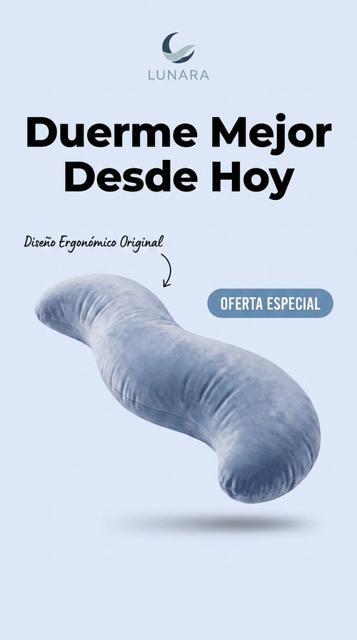 Almohada Corporal Snuggi™ | Alineación en S y Alivio Total